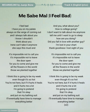 Me Sabe Mal